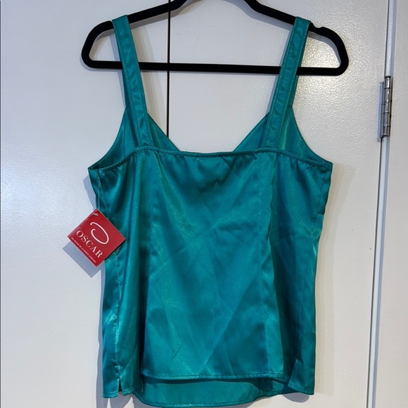 Rare Oscar De La Renta Women's Teal Top - Picture 5 of 5